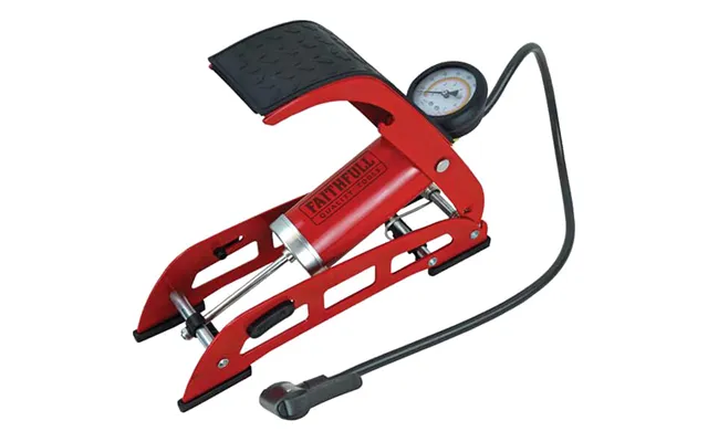 Faithfull Single Cylinder Foot Pump