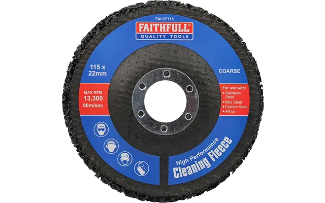 Faithfull Surface Cleaning Coarse Fleece Disc