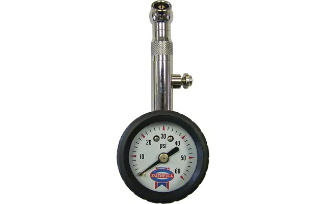 Faithfull Tyre Pressure Dial Gauge