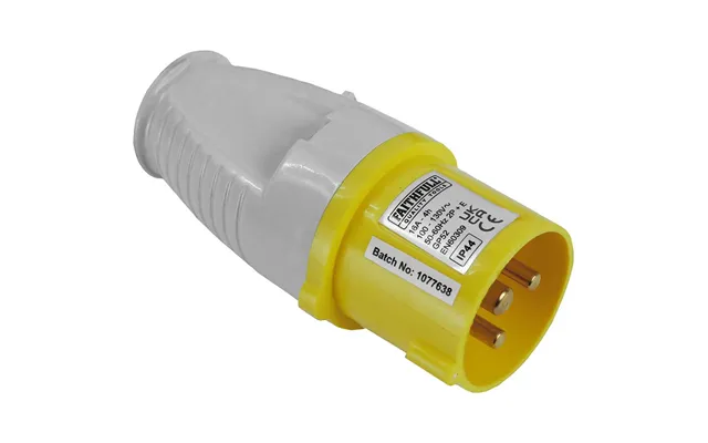 Faithfull Yellow Plug 16 Amp 110v