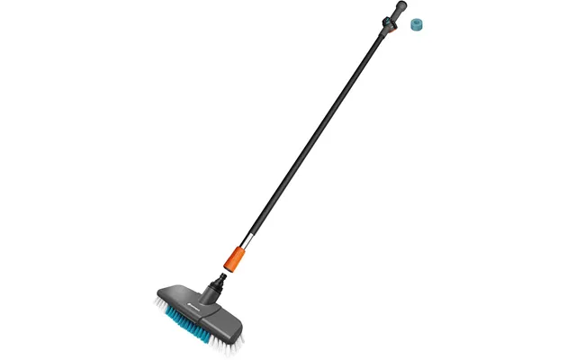 Gardena Cleansystem Running Water Handle Patio Cleaning Brush Set