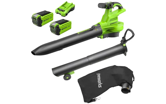 Greenworks Gd40bvii 40v Cordless Brushless Leaf Blower Vacuum