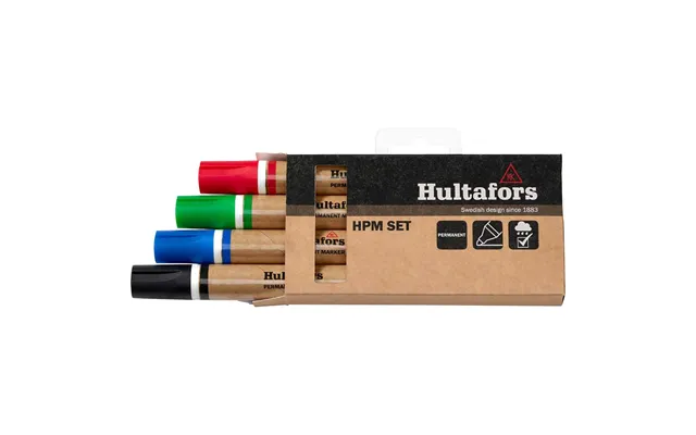 Hultafors Hpm 4 Piece Permanent Marker Set