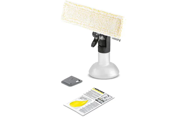 Karcher Premium Spray Bottle And Microfibre Pad Kit For Window Vacs