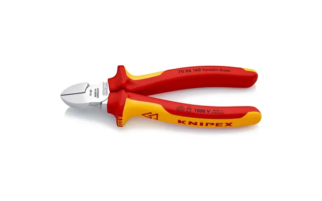 Knipex 70 06 Vde Insulated Diagonal Cutting Pliers