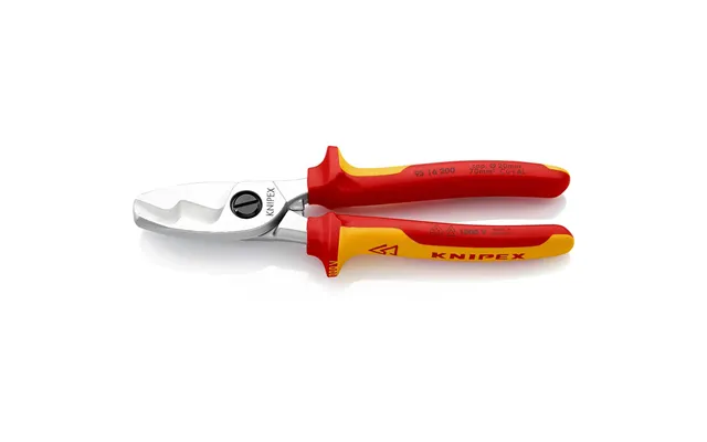 Knipex 95 16 Vde Insulated Twin Cutting Edge Cable Shears