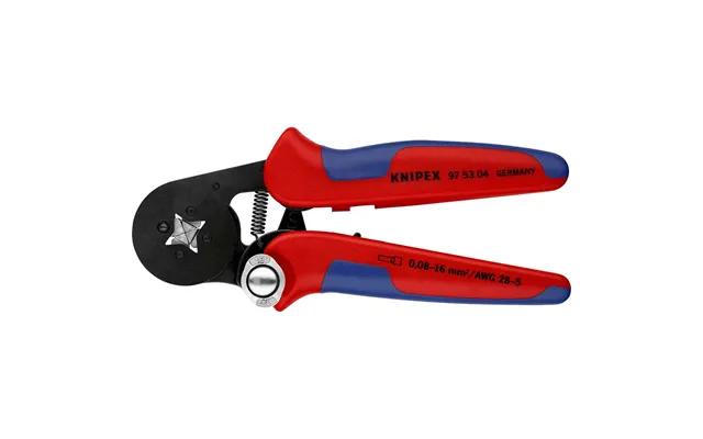 Knipex 97 53 Lateral Access Self Adjusting Crimping Pliers