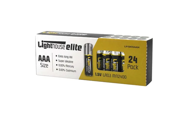 Lighthouse Lr03 Extra Long Life Aaa Alkaline Batteries