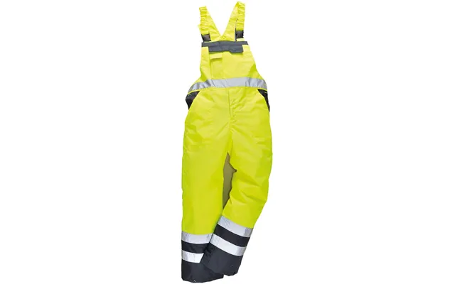 Oxford Weave 300d Class 2 Hi Vis Bib And Brace