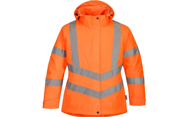 Oxford Weave 300d Class 3 Womens Hi Vis Winter Jacket