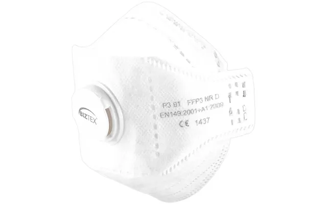Portwest Eagle Ffp3 Valved Dolomite Fold Flat Dust Mask