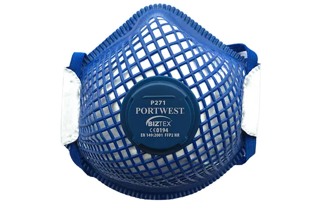 Portwest Ergonet Ffp2 Valved Dolomite Dust Mask