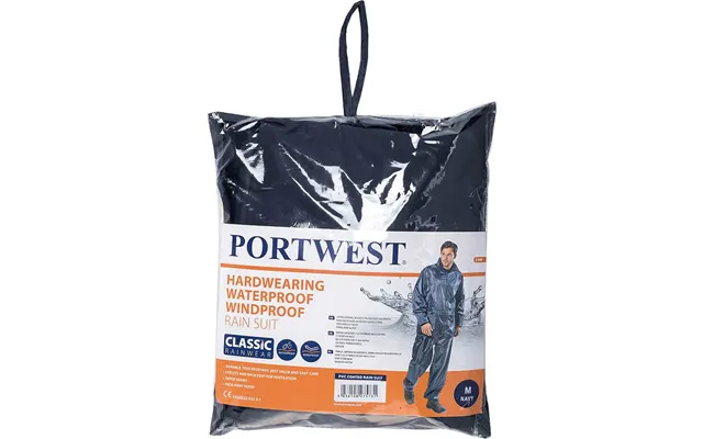Portwest Essentials 2 Piece Waterproof Rain Suit