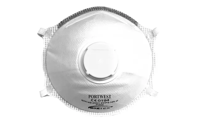 Portwest Ffp3 Valved Light Cup Dolomite Dust Masks