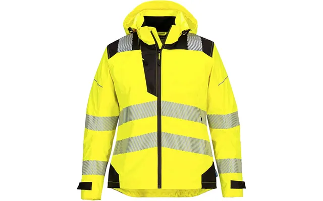 Portwest Pw3 Womens Hi Vis Waterproof Rain Jacket