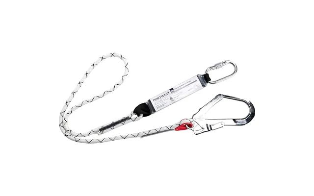Portwest Shock Absorbing Single Kernmantle Lanyard