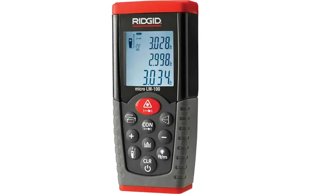 Ridgid Micro Lm-100 Distance Laser Measurer 50m Range
