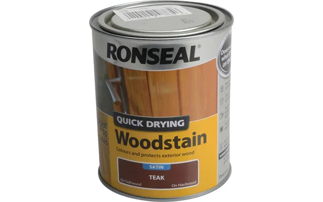 Ronseal Quick Dry Satin Woodstain