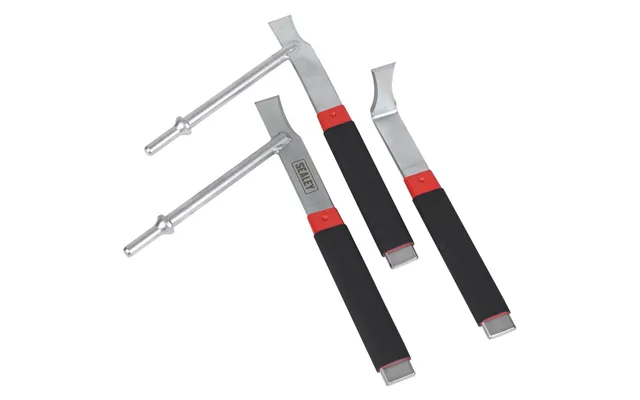 Sealey 3 Piece Panel Seam Splitter Set For Air Hammers