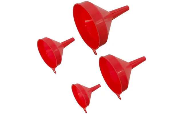 Sealey 4 Piece Economy Funnel Set