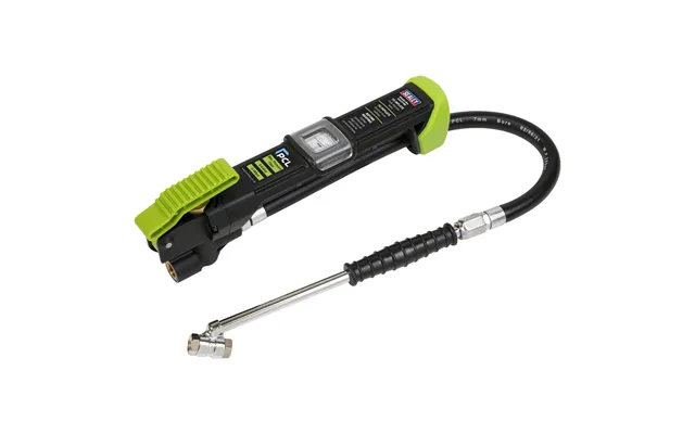 Sealey Airlite Eco Tyre Inflator And Twin Hold On Connector