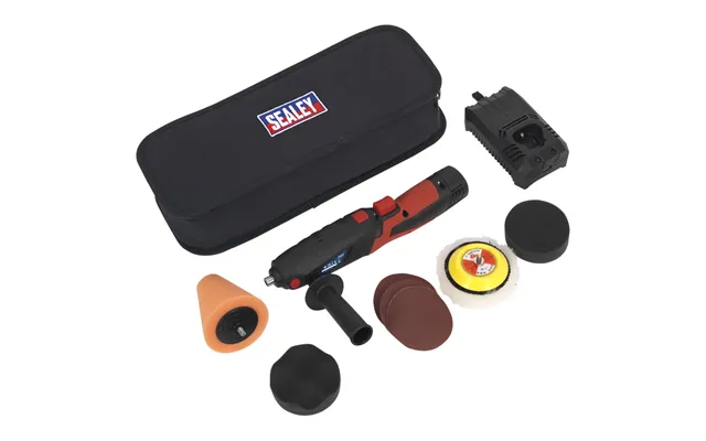 Sealey Cp2812v 10.8v Cordless Mini Disc Polisher 75mm