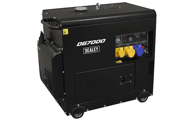 Sealey Dg7000 4 Stroke Diesel Generator 7000w