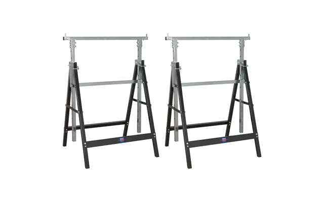 Sealey Fdt32 Fold Down Telescopic Trestles Set Of 2