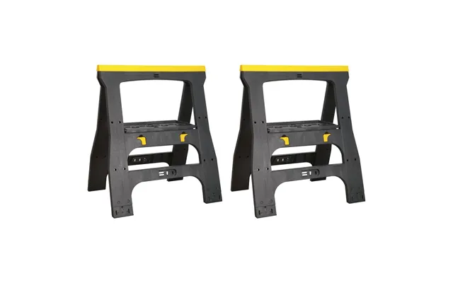 Sealey Heavy Duty Composite Folding Trestles Set Of 2