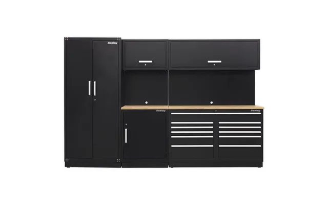 Sealey Premier Mss Oak Worktop Storage System Combo
