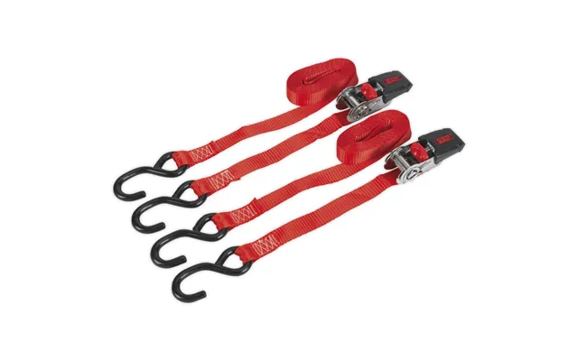 Sealey Ratchet Tie Downs Polyester Webbing