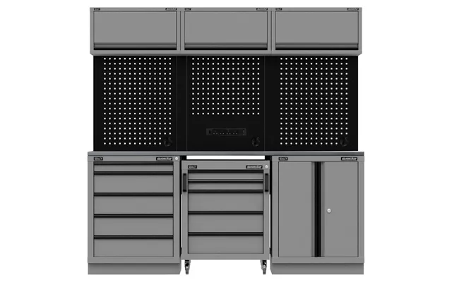 Sealey Superline Pro Black Edition Stainless Steel Worktop Storage System Combo