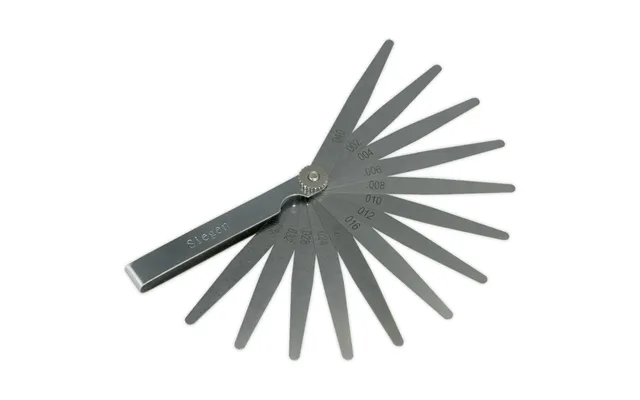 Siegen 13 Blade Feeler Gauge Imperial
