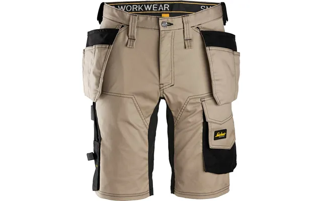 Snickers 6141 Mens Allround Work Stretch Slim Fit Holster Pockets Shorts