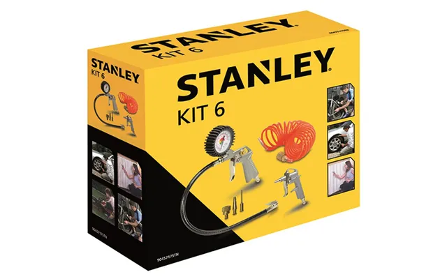 Stanley 6 Piece Air Tool Kit