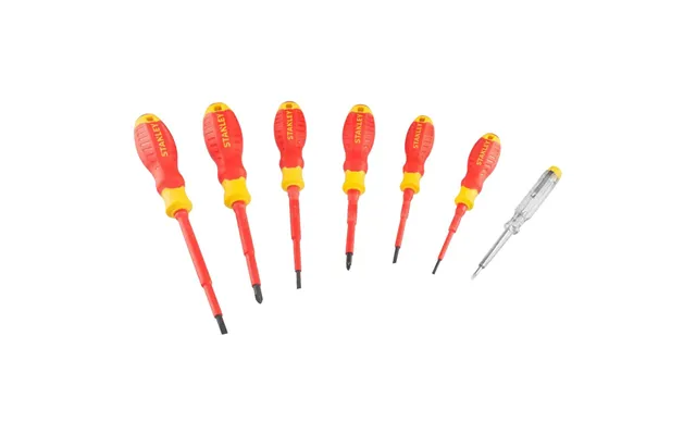 Stanley 7 Piece Vde Screwdriver Set