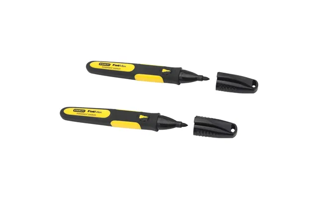 Stanley Black Fine Tip Marker Pens