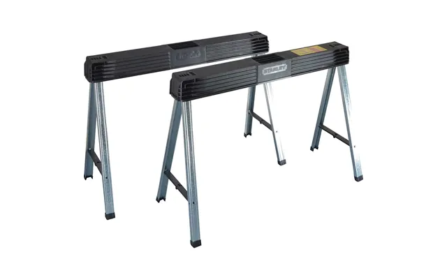 Stanley Pair Folding Metal Leg Saw Horses