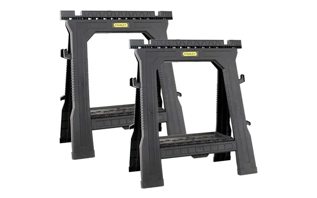 Stanley Pair Plastic Folding Sawhorse