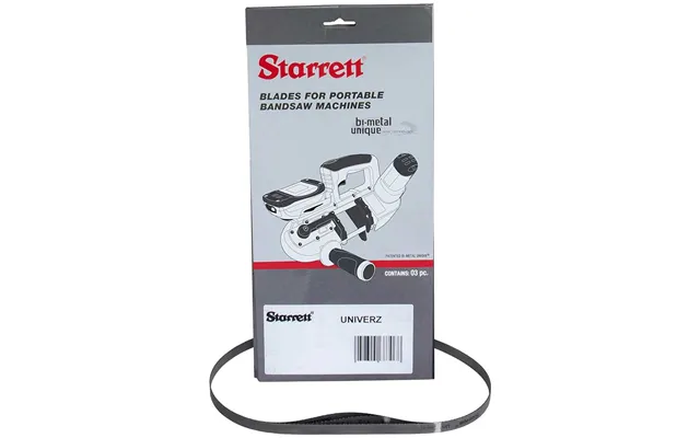 Starrett Univerz M42 Bi Metal Power Tool Bandsaw Blades Pack Of 3