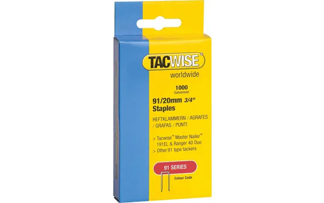 Tacwise Type 91 Narrow Staples