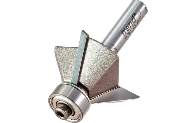 Trend Bearing Guided Triple Flute Chamfer Router Bit