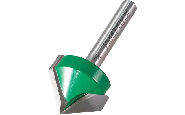 Trend Craftpro Chamfer V Grovve Router Cutter