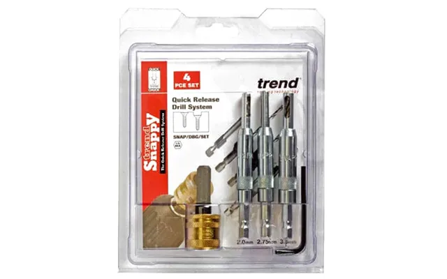 Trend Snappy 3 Piece Drill Bit Guide Set