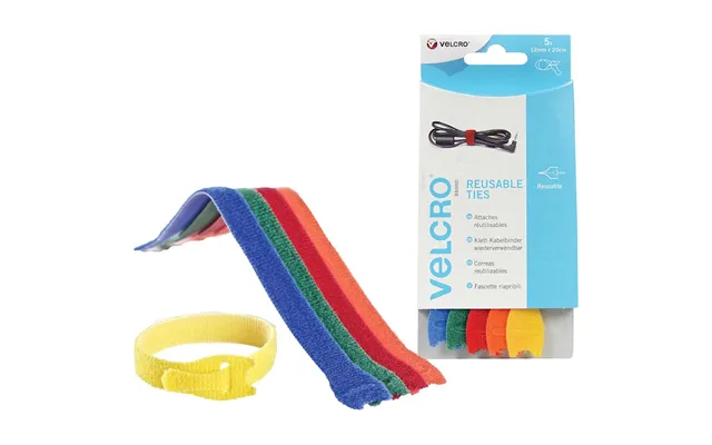 Velcro Adjustable Ties Multicoloured