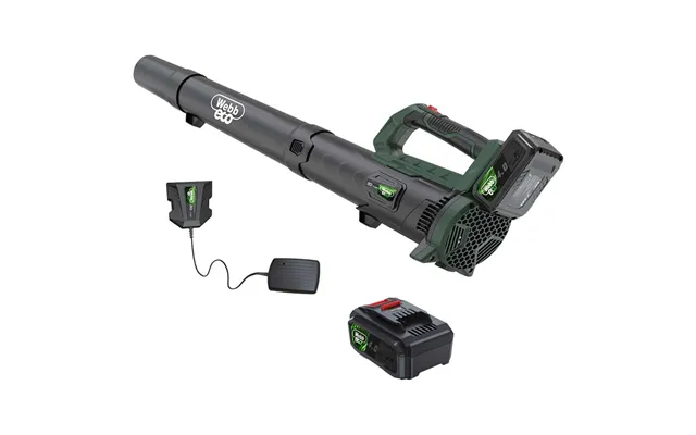 Webb Eco Wev20ab 20v Cordless Axial Garden Leaf Blower
