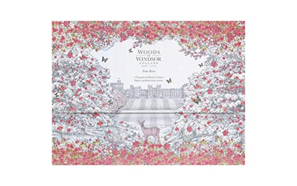 Woods Of Windsor True Rose Drawer Liner - 5 Pack