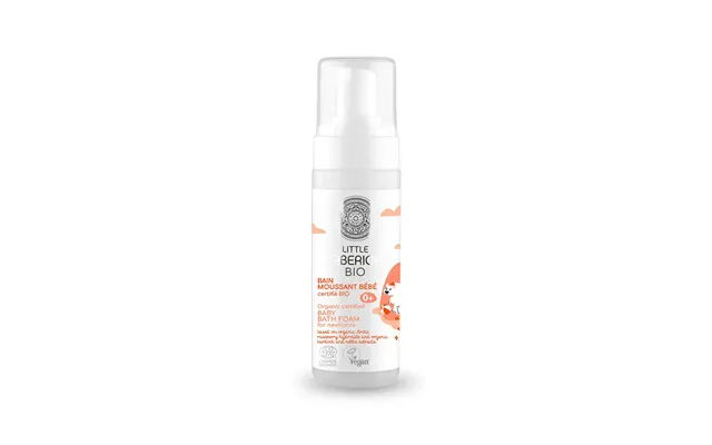 Natura Siberica Little Siberica. Organic Certified Baby Bath Foam For Newborns - 160 Ml