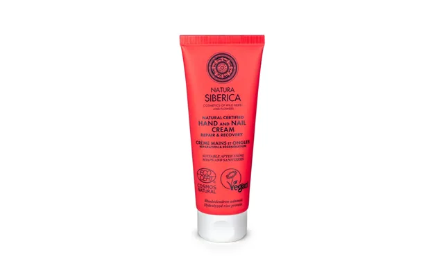 Natura Siberica Natural Certified Hand And Nail Cream. Repair & Recovery - 75 Ml product image