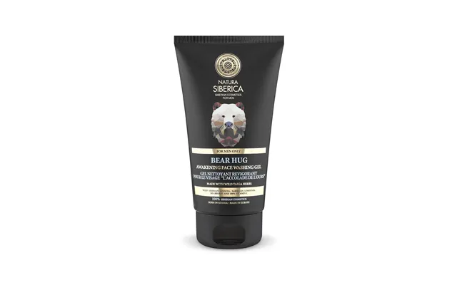 Natura Siberica Ns Men Awakening Face Washing Gel Bear Hug - 150 Ml